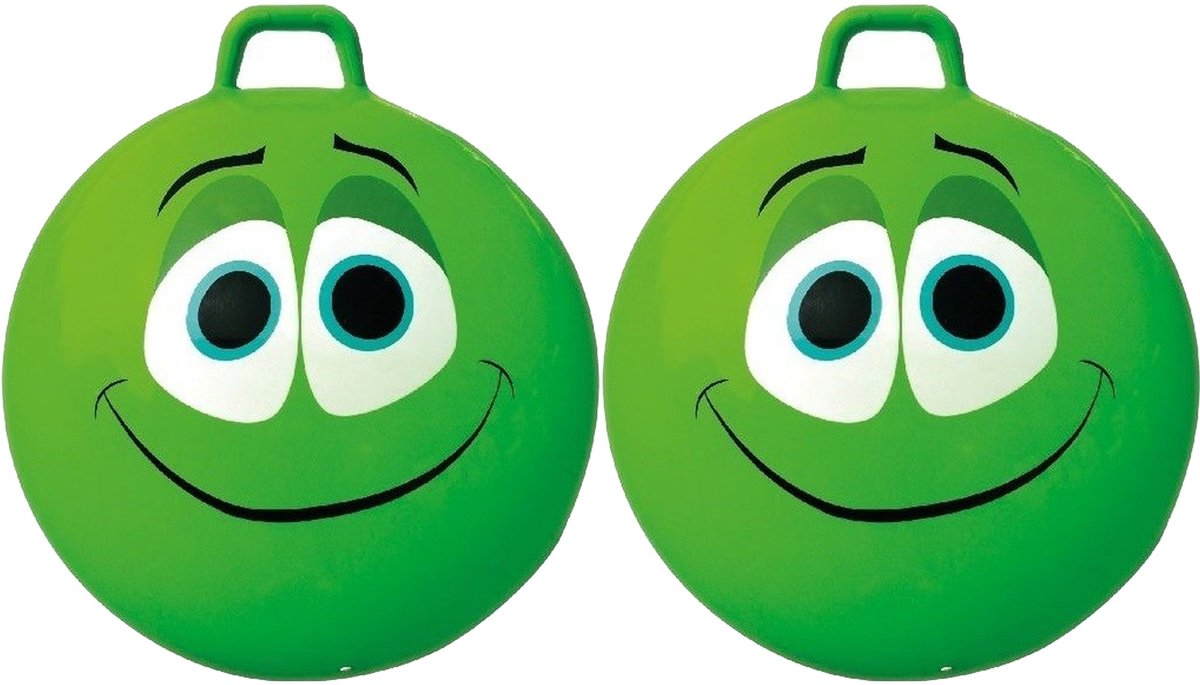   Smile Emoticon - 2x - D65 cm - voor kinderen - buiten speelgoed