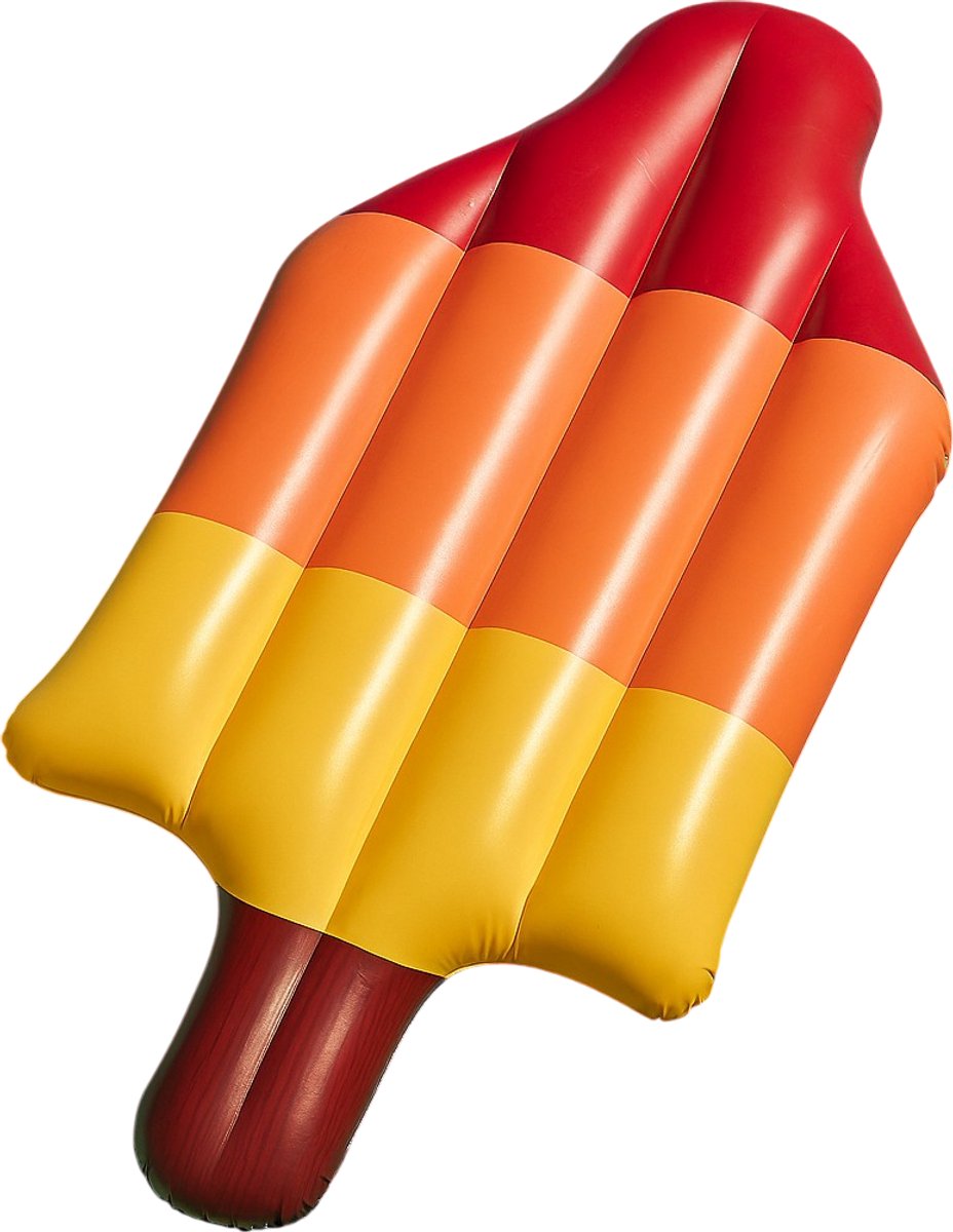 Raket IJsje Luchtbed – Opblaasbaar Zwembad Matras – 161 x 78 cm – Zomer Must-Have