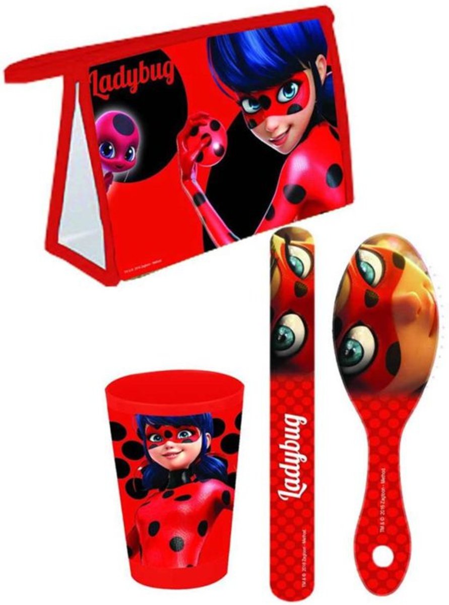 Toilettas, complete set van Miraculous Ladybug