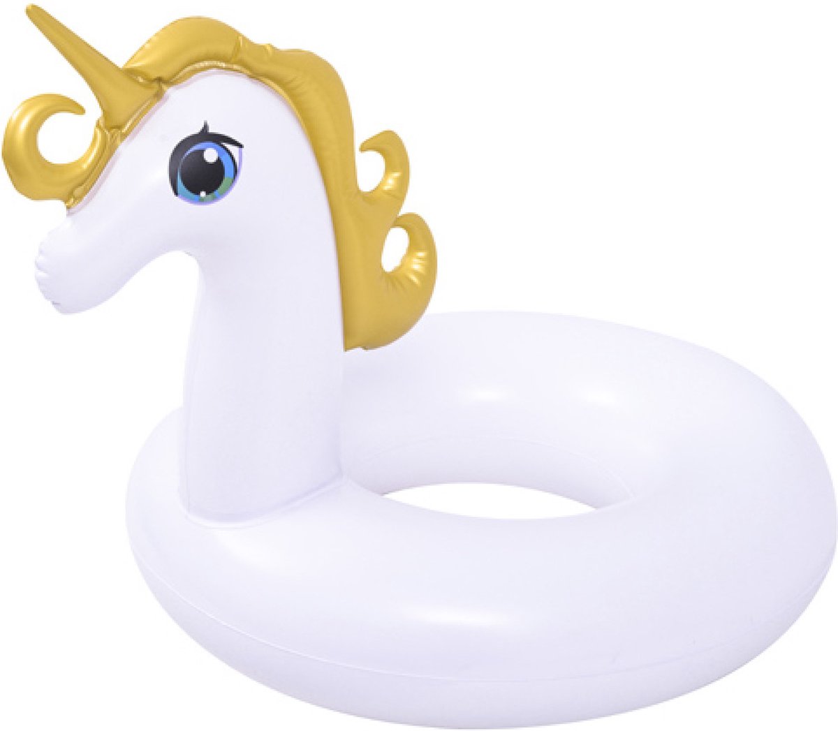 Eenhoorn / Unicorn / Zwemband / Swim Ring / Kroon / Wit / 55 cm / Zomer / Zwemmen