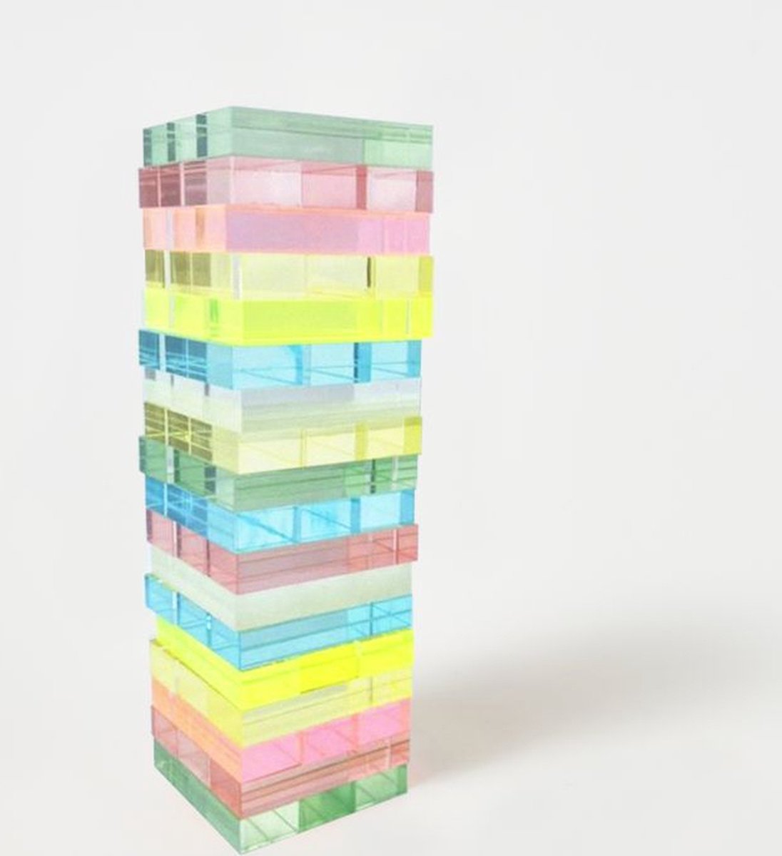 Sunnylife - Mini Lucite Jumbling Tower Aurora