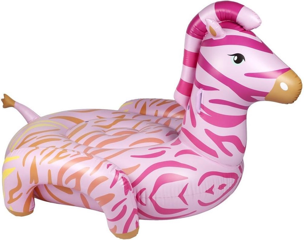 Sunnylife Opblaasbare Luxe Ride-On Float Zebra