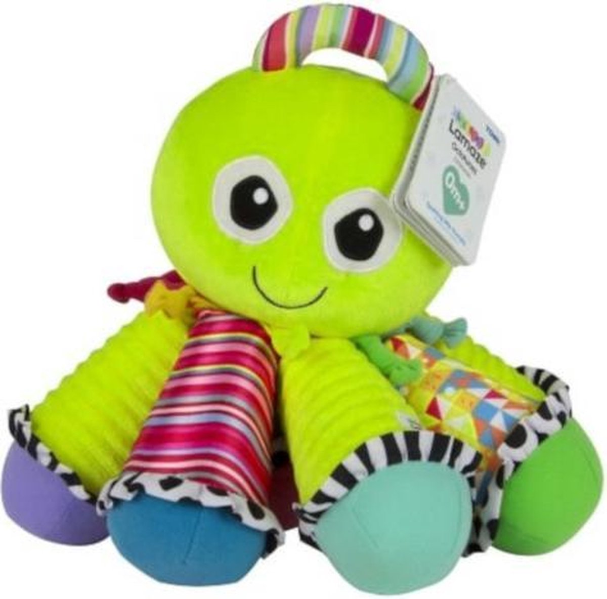 knuffel Lamaze Octotunes 30 cm pluche lichtgroen