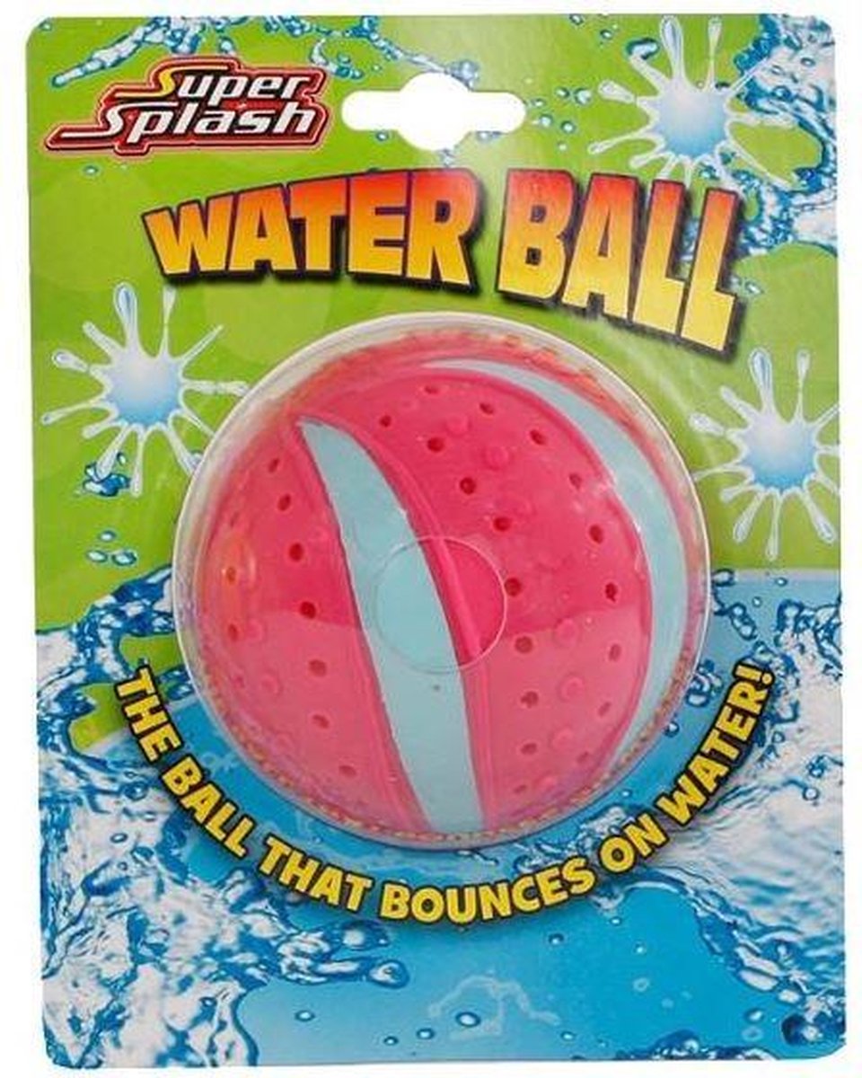 Super Splash Waterbal Junior 8 Cm Roze