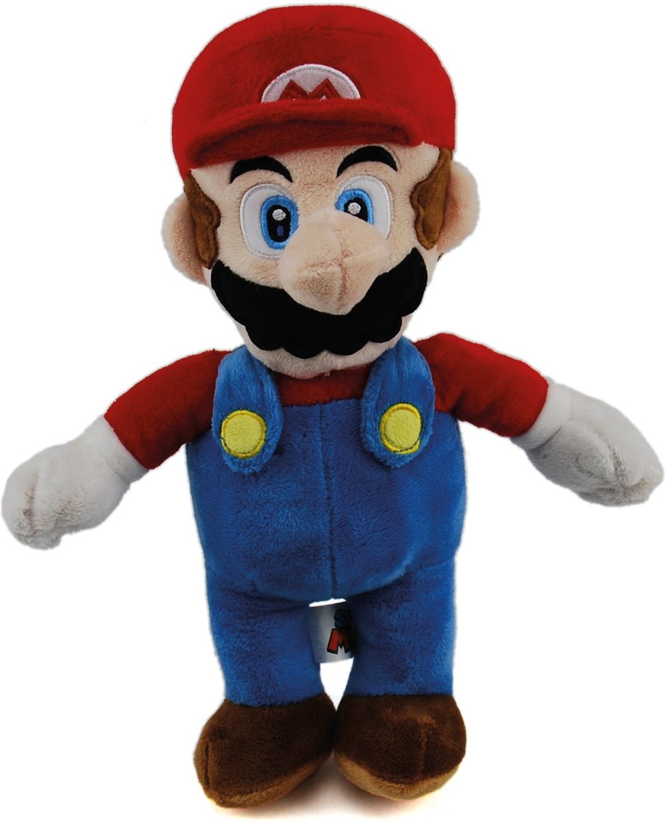 Mario knuffel pluche 35 cm Super Mario Bros Nintendo