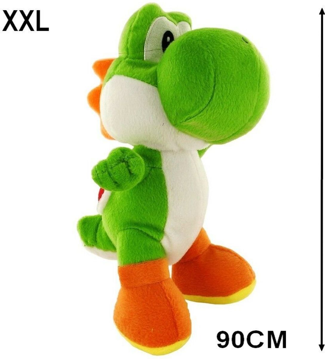 Yoshi Knuffel 90 cm XXL - Super Mario - Origineel - Nintendo Speelgoed