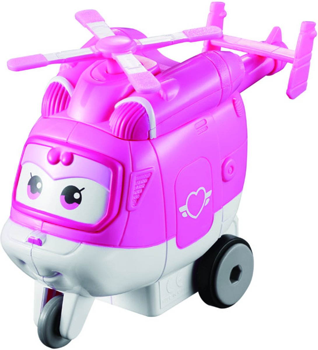 Super Wings Voertuig met vliegwiel Vroom ‘n Zoom! -Dizzy