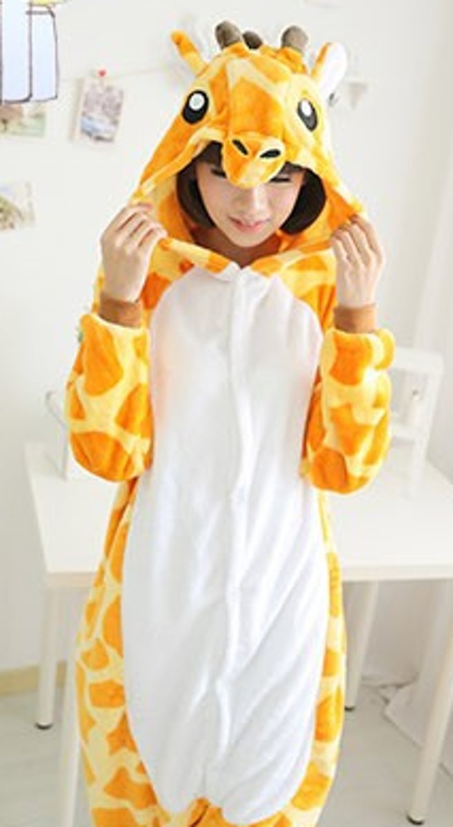 Giraffe onesie Dieren Onesies (L)