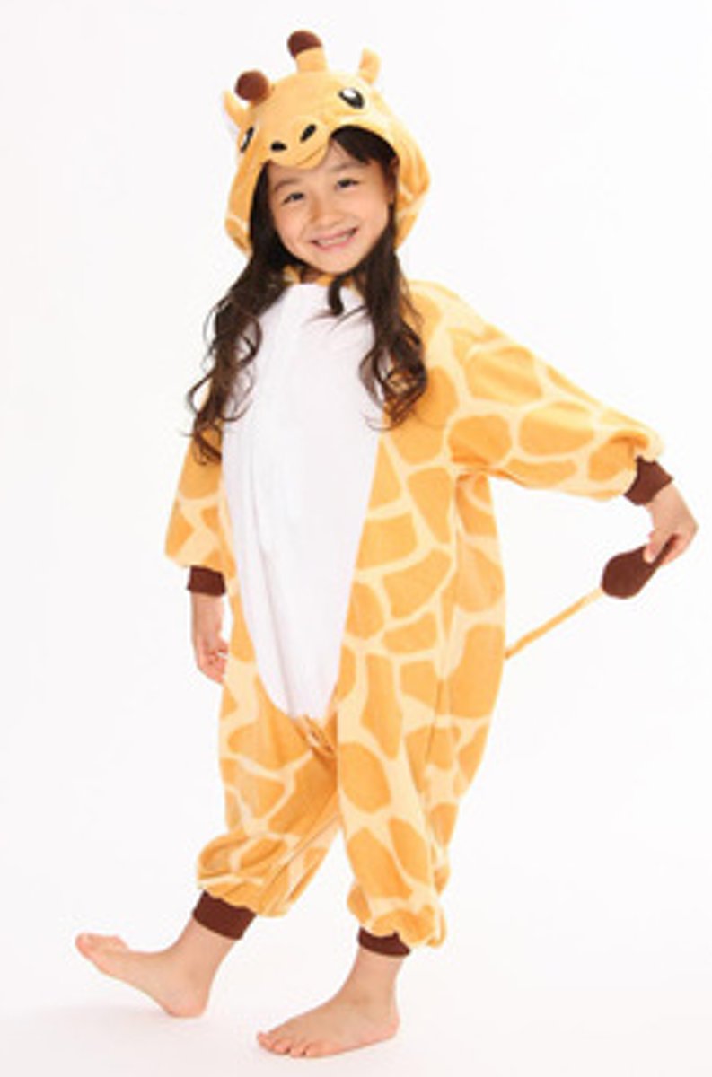 Giraffe onesie kinderen Dieren Onesies (L)