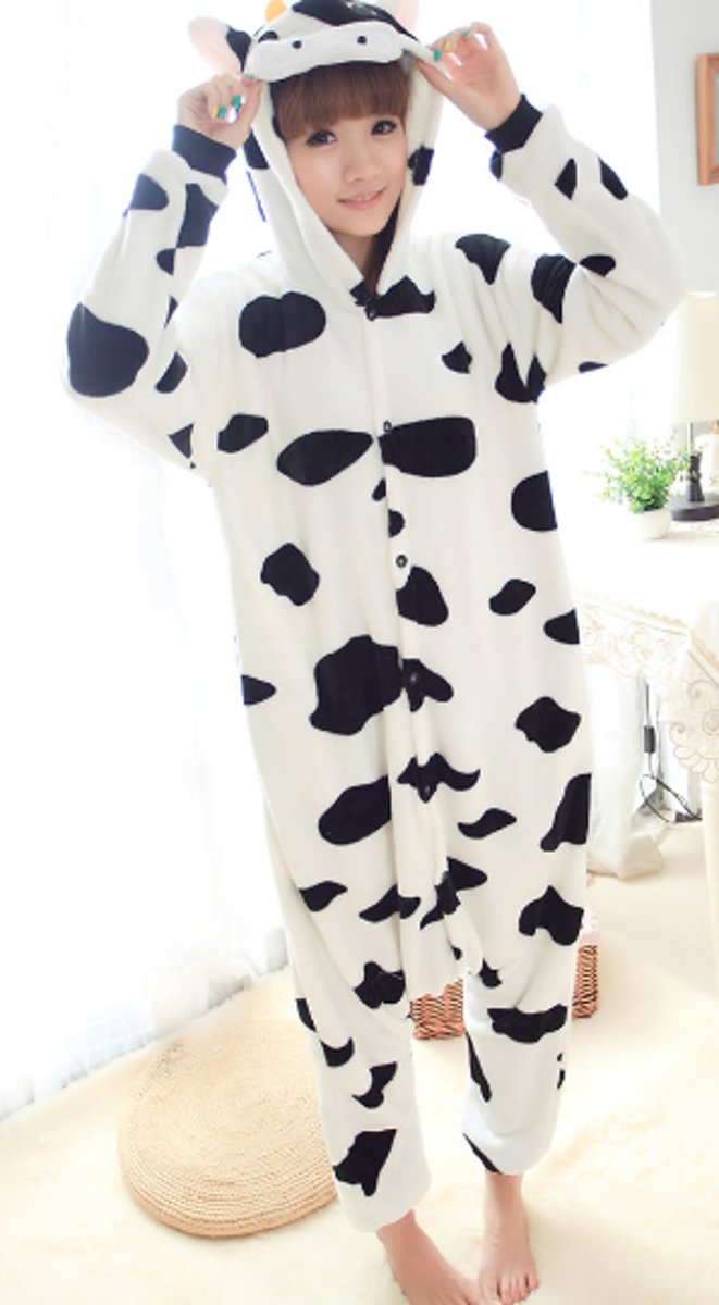 Koe onesie Dieren Onesies (M)