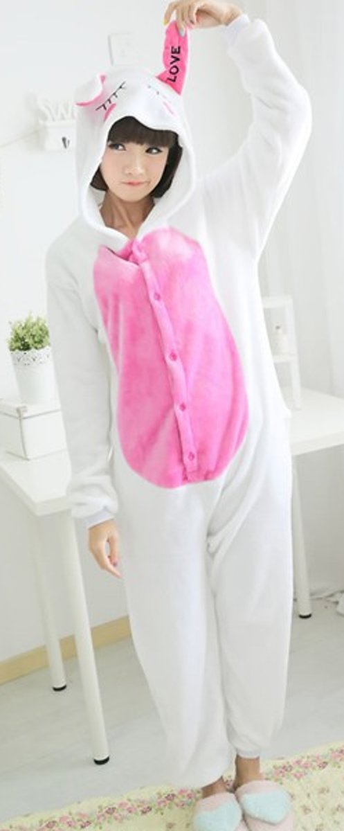 Konijn onesie Dieren Onesies (L)