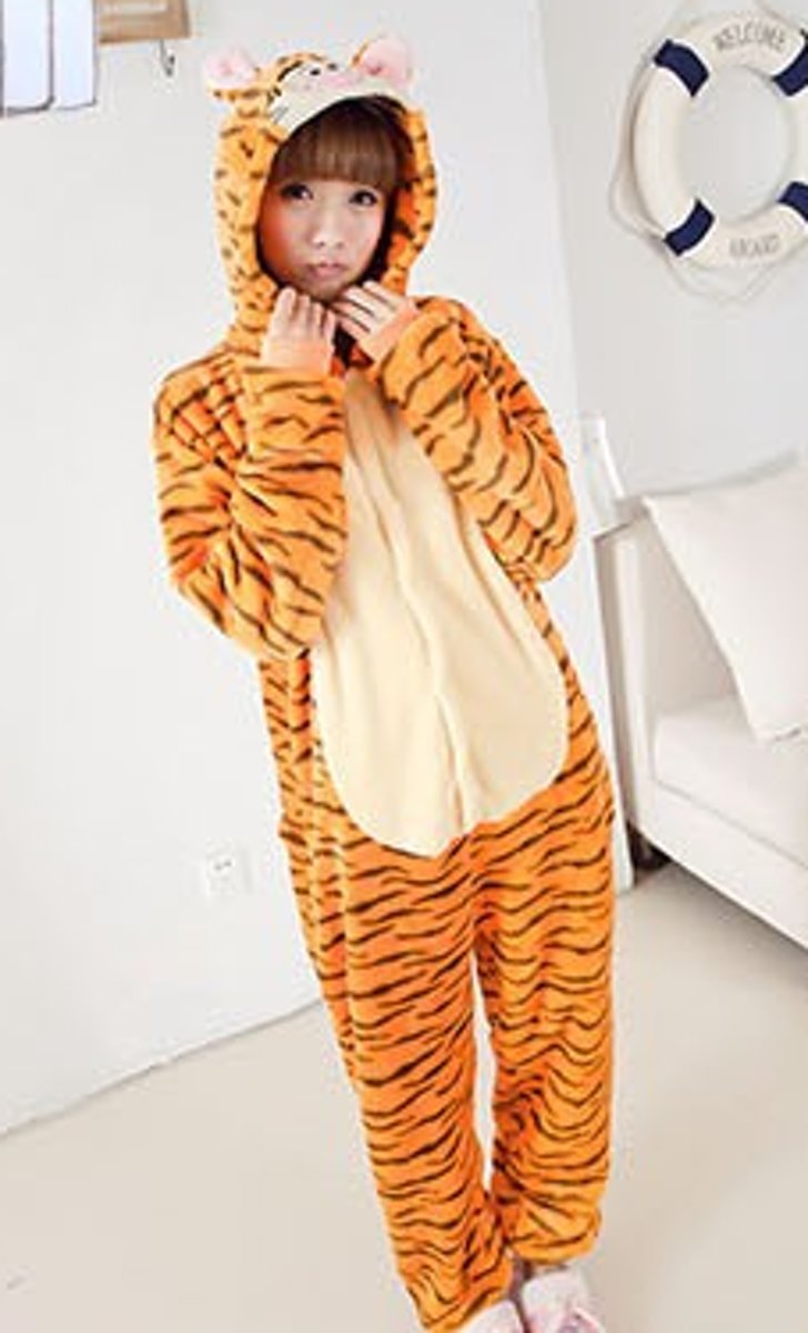 Tijgertje onesie Dieren Onesies (L)