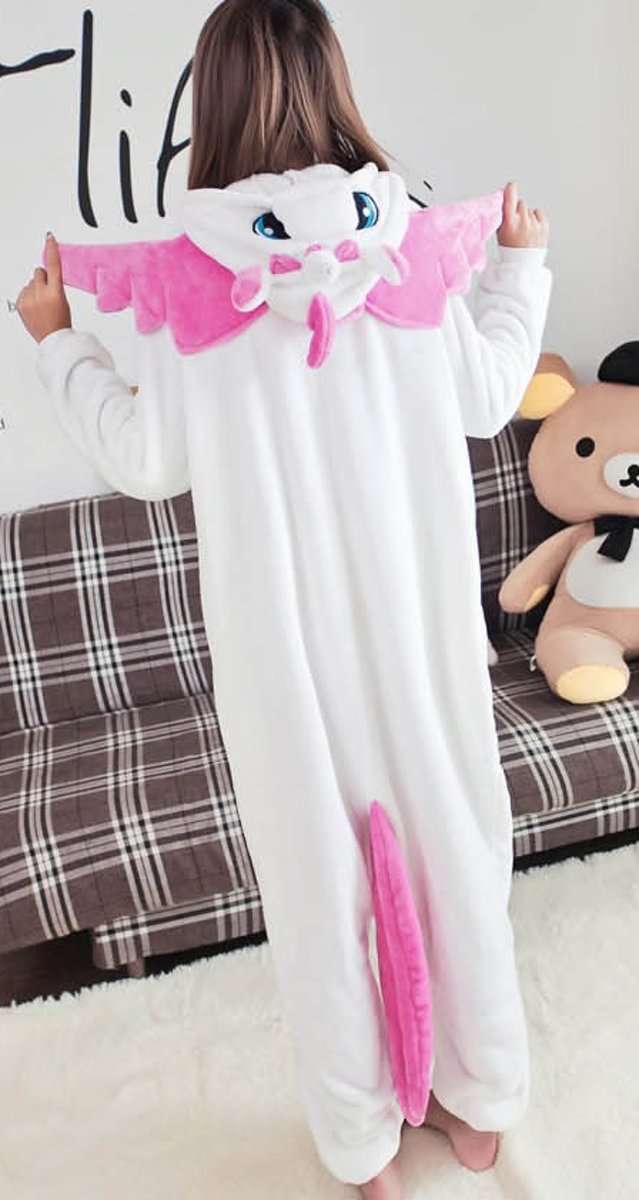 Unicorn eenhoorn onesie roze Dieren Onesies (M)