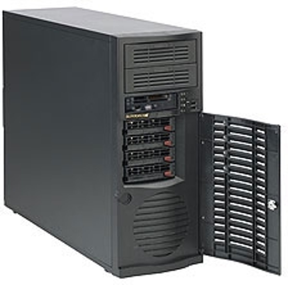 Supermicro CSE-733TQ-500B computerbehuizing Mini-Toren Zwart 500 W