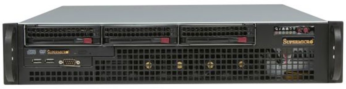 Supermicro CSE-825MTQ-R700LPB Rack 700W Zwart, Roestvrijstaal computerbehuizing