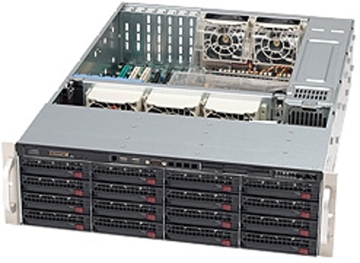 Supermicro CSE-836A-R1200B computerbehuizing Desktop Zwart 1200 W