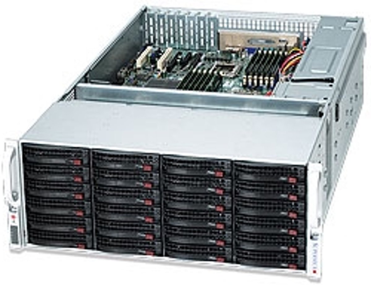 Supermicro CSE-847E26-R1400LPB Rack 1400W Zwart computerbehuizing