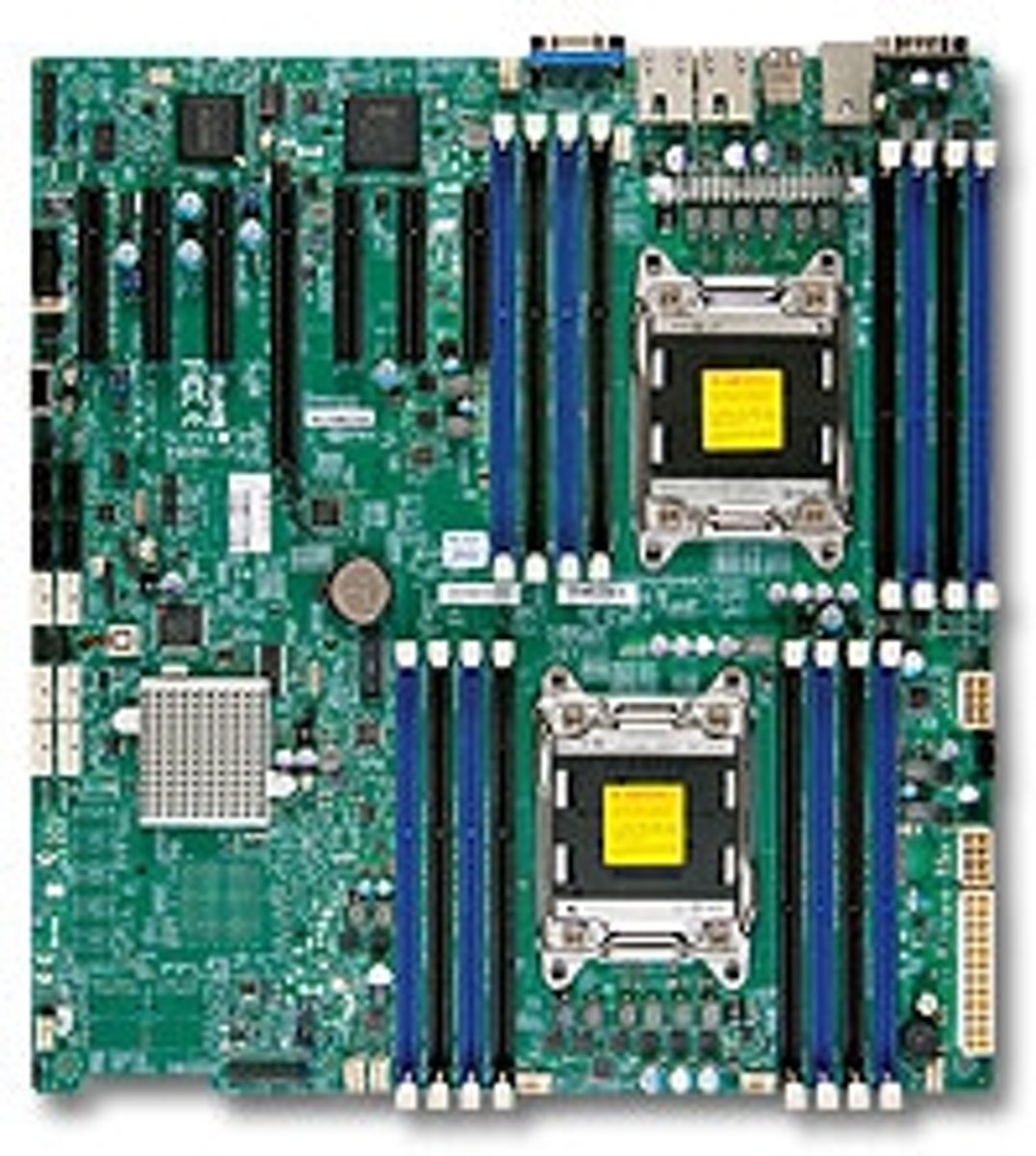 Supermicro MBD-X9DRH-ITF-O Intel C602 Socket R (LGA 2011) Verlengd ATX server-/werkstationmoederbord