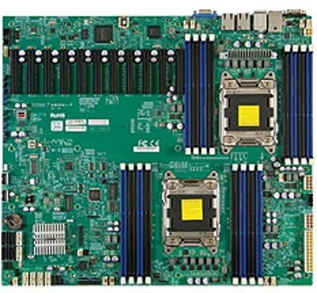 Supermicro MBD-X9DRX+-F-O Intel C602 LGA 2011 (Socket R) server-/werkstationmoederbord