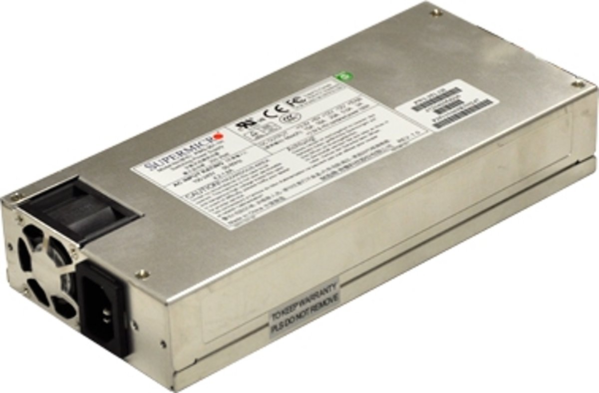 Supermicro PWS-351-1H 350W 1U Grijs power supply unit