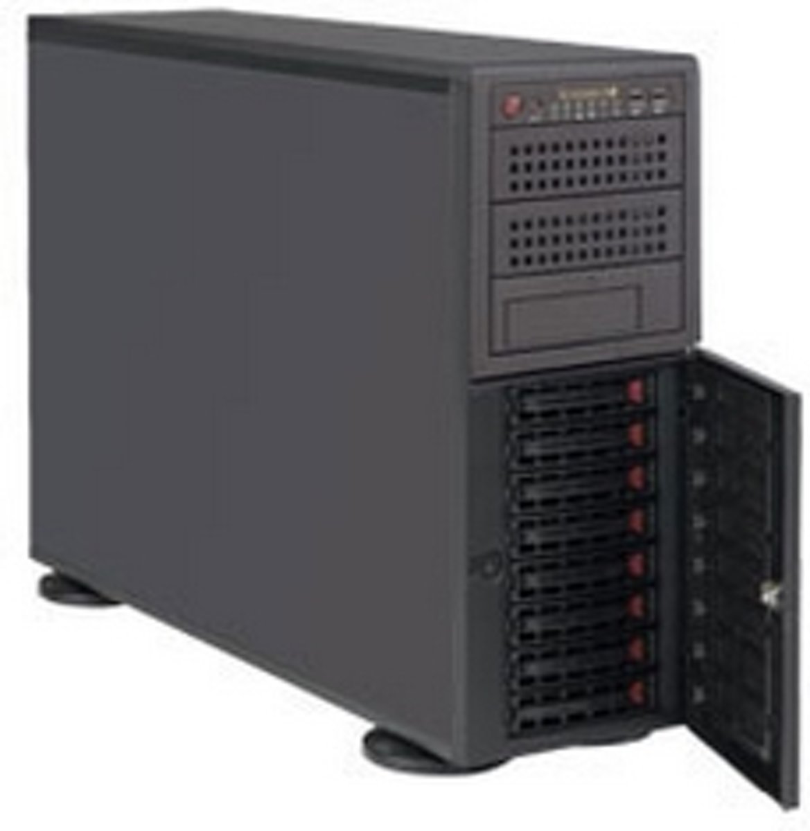 Supermicro SuperServer 7048R-TR LGA 2011-v3 4U Zwart