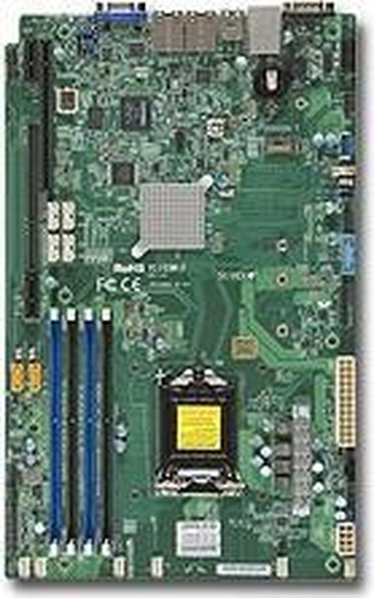 Supermicro X11SSW-F server-/werkstationmoederbord LGA 1151 (Socket H4) Intel® C236