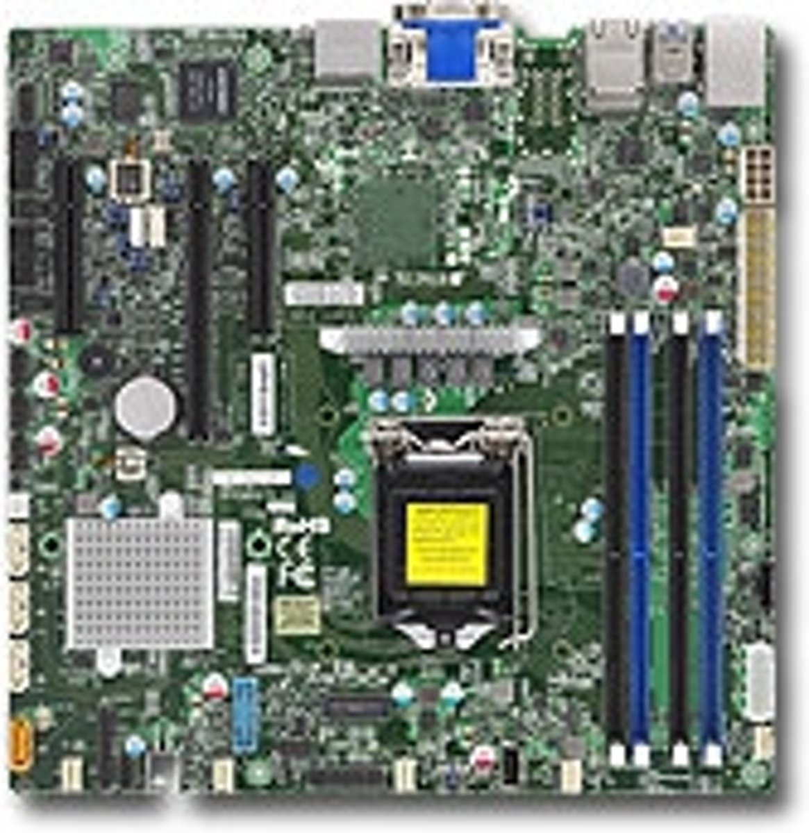 Supermicro X11SSZ-F Intel C236 LGA 1151 (Socket H4) Micro ATX server-/werkstationmoederbord