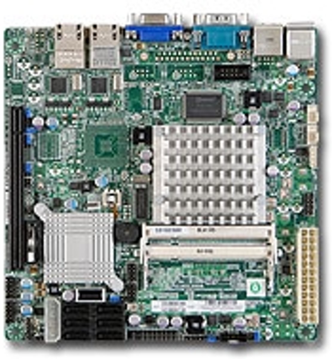 Supermicro X7SPA-H server-/werkstationmoederbord NA (geïntegreerde CPU) Mini-ITX