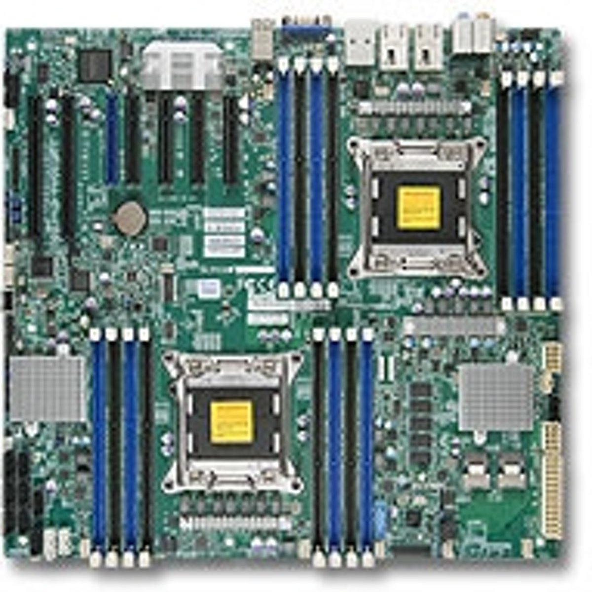 Supermicro X9DAX-7TF Intel C602 LGA 2011 (Socket R) ATX server-/werkstationmoederbord