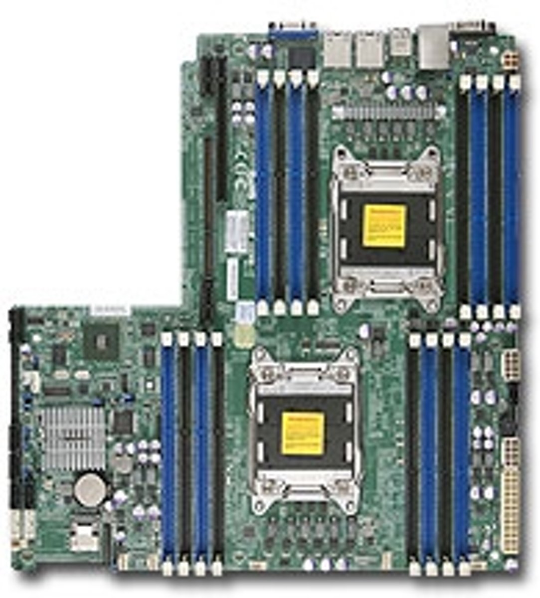 Supermicro X9DRW-IF server-/werkstationmoederbord LGA 2011 (Socket R) Intel® C602