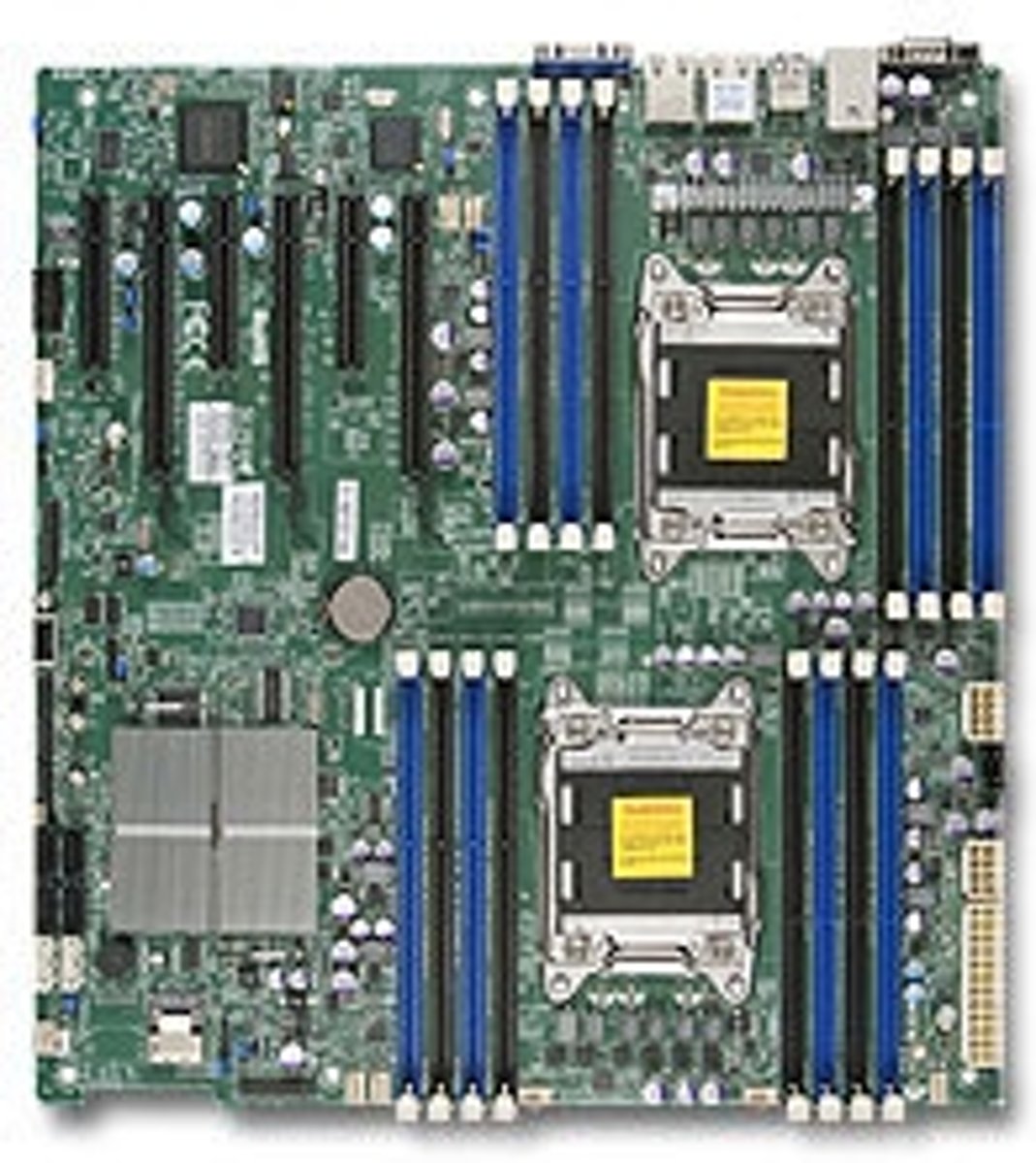 Supermicro X9DRi-F Retail Intel C602 LGA 2011 (Socket R) Verlengd ATX server-/werkstationmoederbord