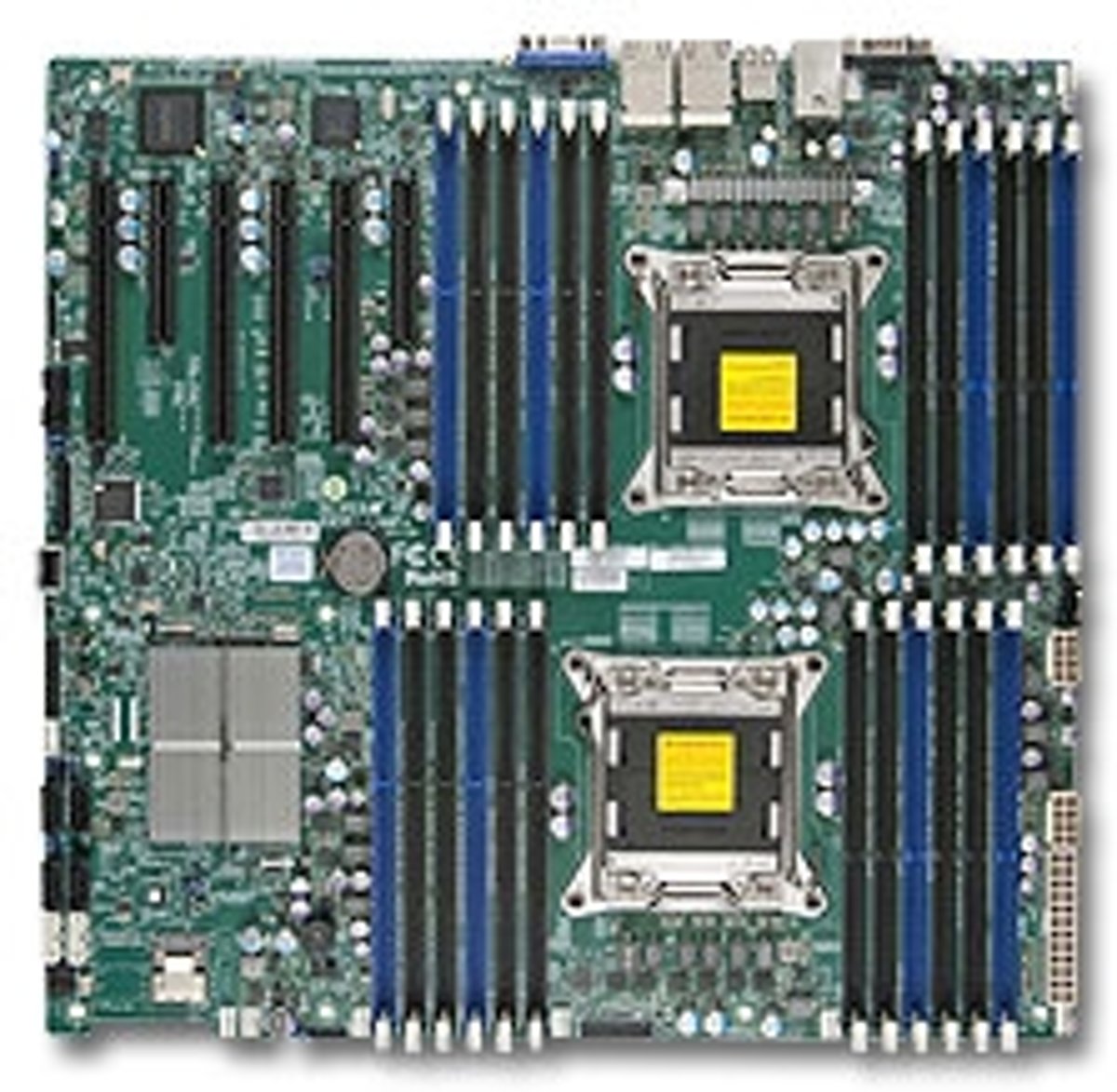 Supermicro X9DRi-LN4F+ Retail server-/werkstationmoederbord LGA 2011 (Socket R) Intel® C602 Verlengd ATX