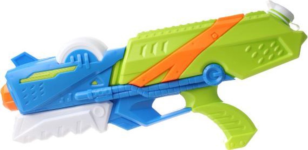 waterpistool junior 42 cm groen/blauw