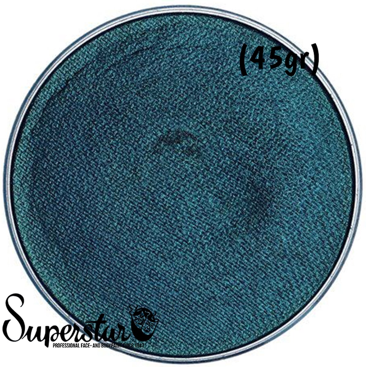 Superstar - Aqua face- and bodypaint Velvet Pertol (Shimmer) (45gr)