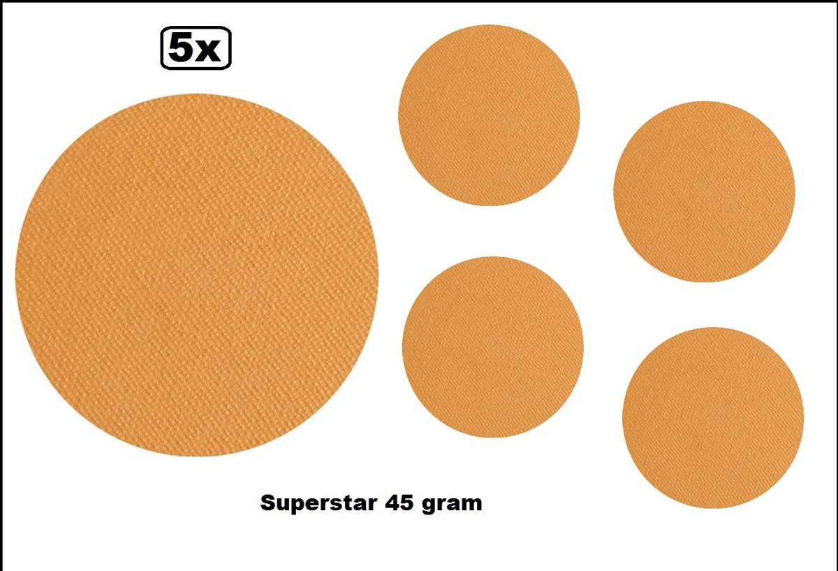 5x Superstar Camel 45 gram colour 027