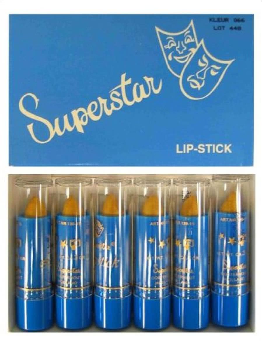 6x Superstar lipstick Pearl Goud