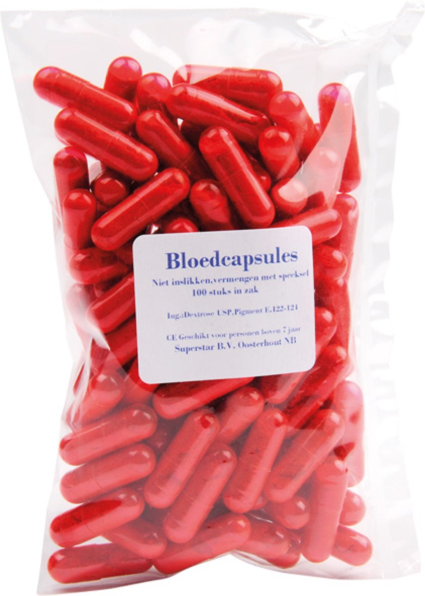 Bloedcapsules 100 stuks