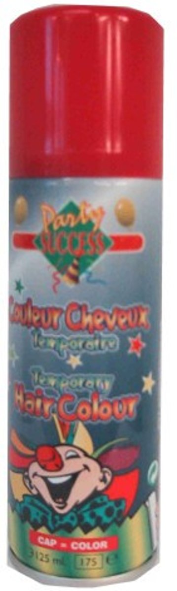 Haar Spray 125 ML - Rood