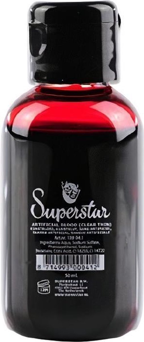 Superstar Nepbloed Helder/dun 50 Ml Rood