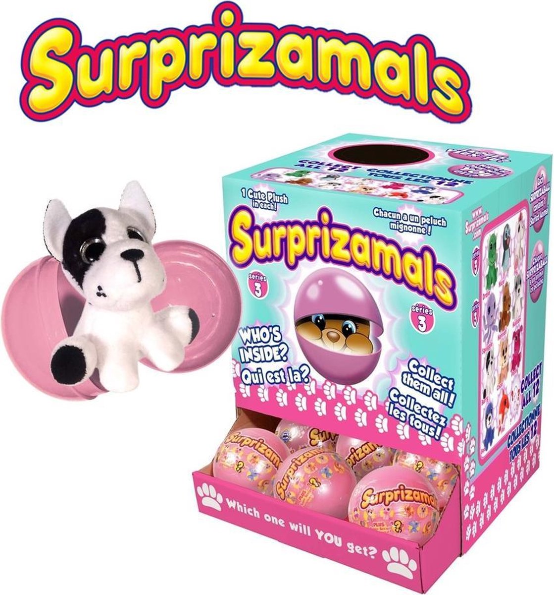 Surprizamals Serie 3 - 3 stuks - Uitpakfiguurtjes