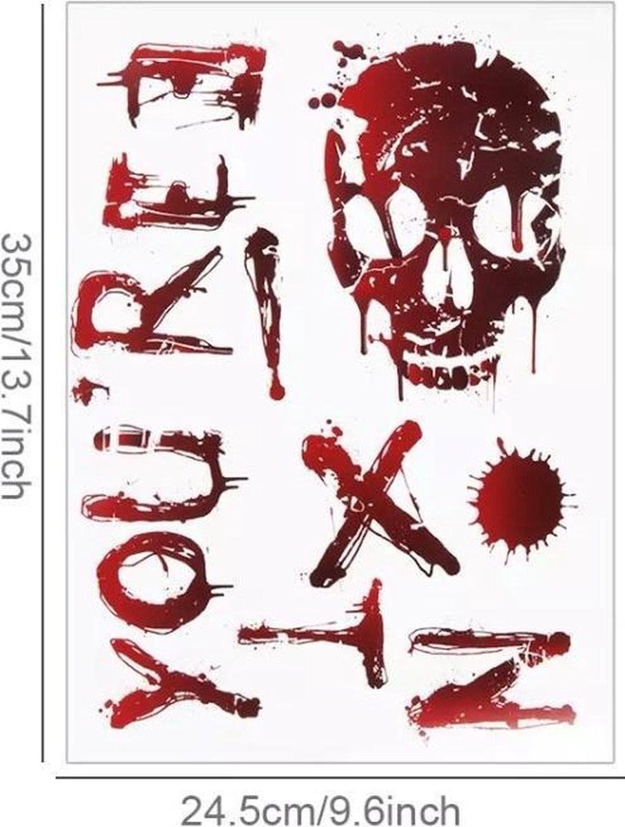 Halloween - Muur - Sticker - Youre Next - Decoratie