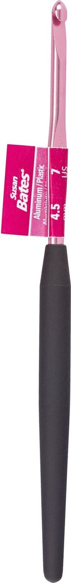 Susan Bates - Silvalume zachte ergonomische haaknaald - 4.5 mm - B26067