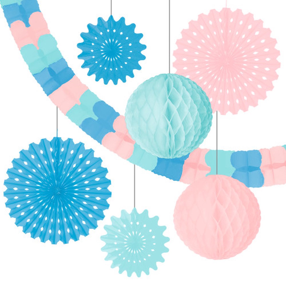   40027814, Feestdecoratie voor deur, 7 stuk(s)