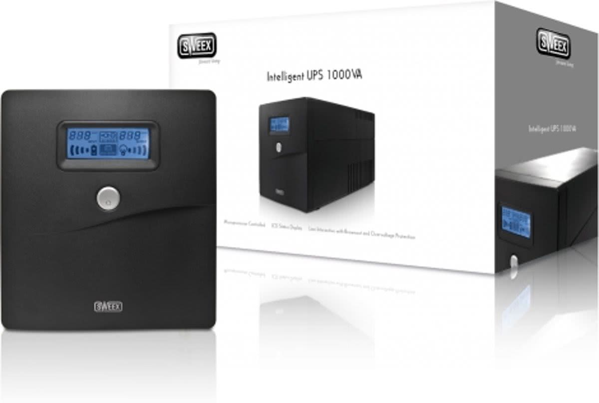 Sweex Intelligent UPS 1000VA 1000VA Zwart UPS