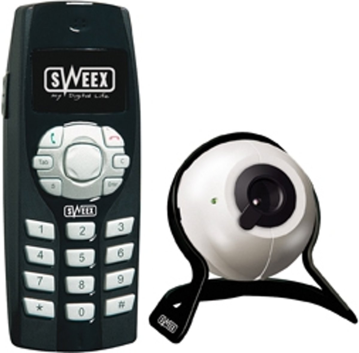 Sweex Internet Video Phone Pack - WC910 webcam 640 x 480 Pixels USB 1.1