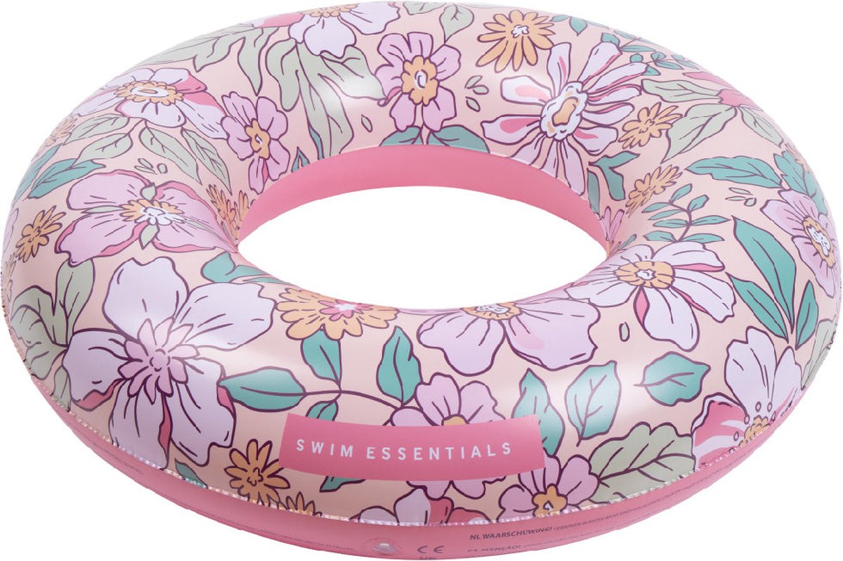 Swim Essentials Zwemband - Zwemring - Bloemen - 90 cm