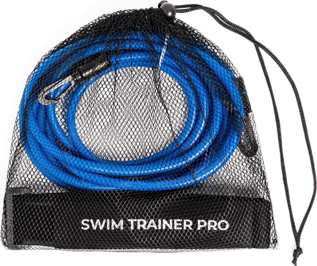 Swim Trainer Pro - Zwemelastiek - Zwemgordel - Blauw - Vakantie accessoire voor in het zwembad