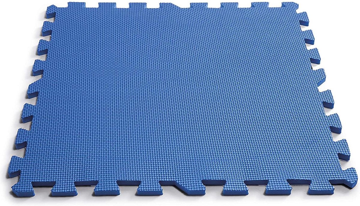 Zwembadtegels Extra Dik - Foam ondertegels - 8 + 1 GRATIS - bescherming tegels - vloertegels - ondervloer - puzzel mat - 50CM X 50CM - ondergrond - zwembad tegels - zwembad