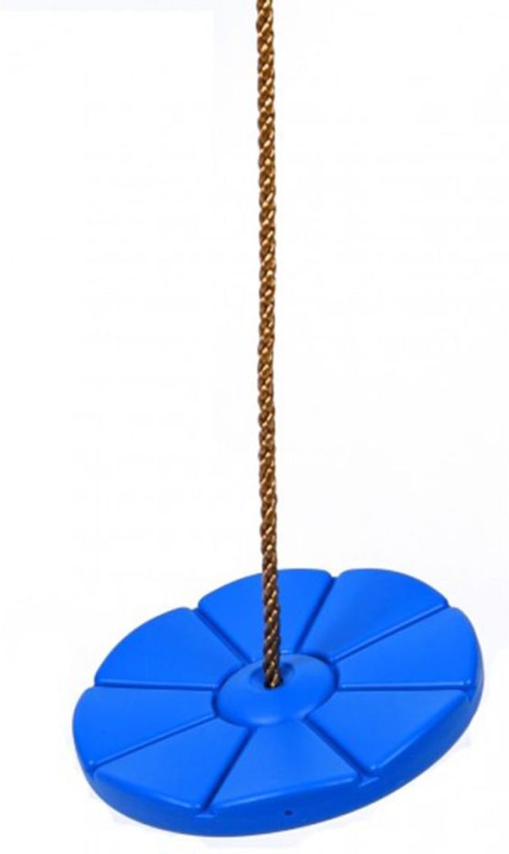   schommelzitje disc 28cm - blauw