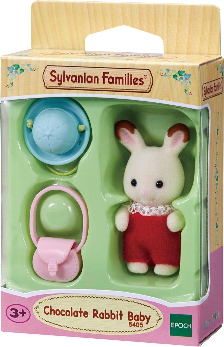 Sylvanian Families Baby Chocoladekonijn - Speelfigurenset